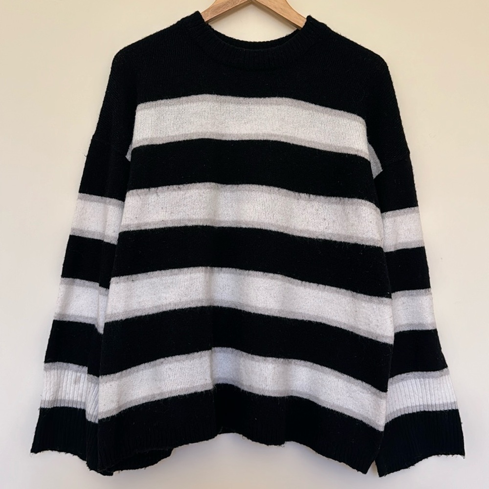 Striped Oversized Sweater